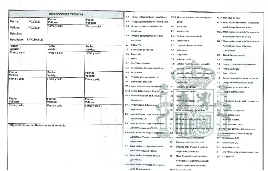 DOCUMENTACIÓN VEHÍCULO