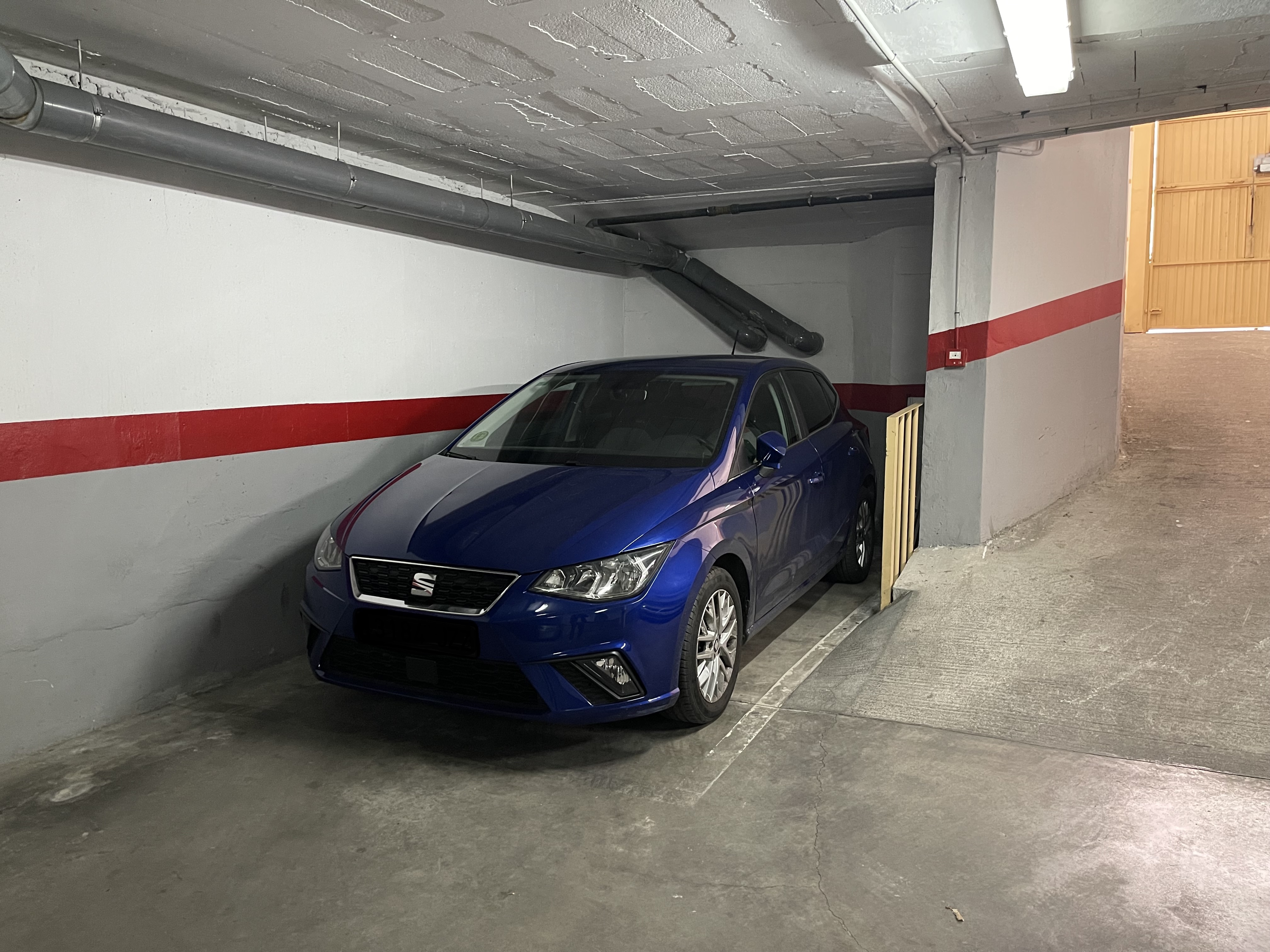 Foto del aparcamiento número dos.