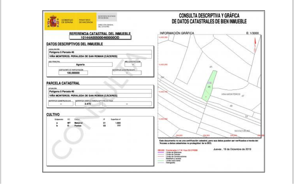 Plano de situación