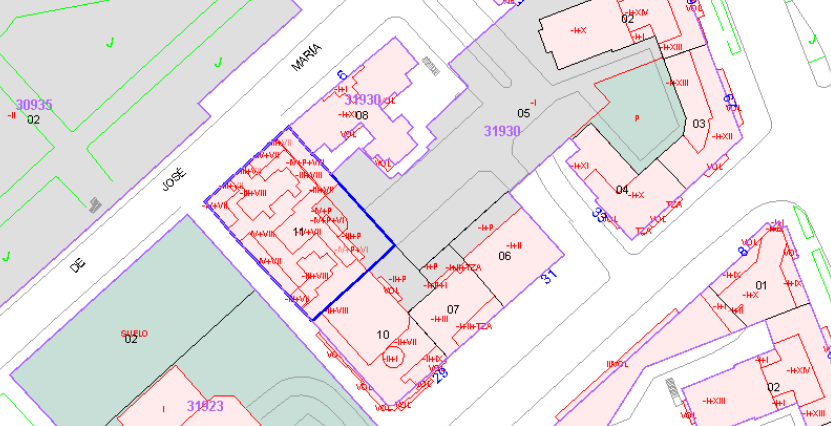 plano del inmueble