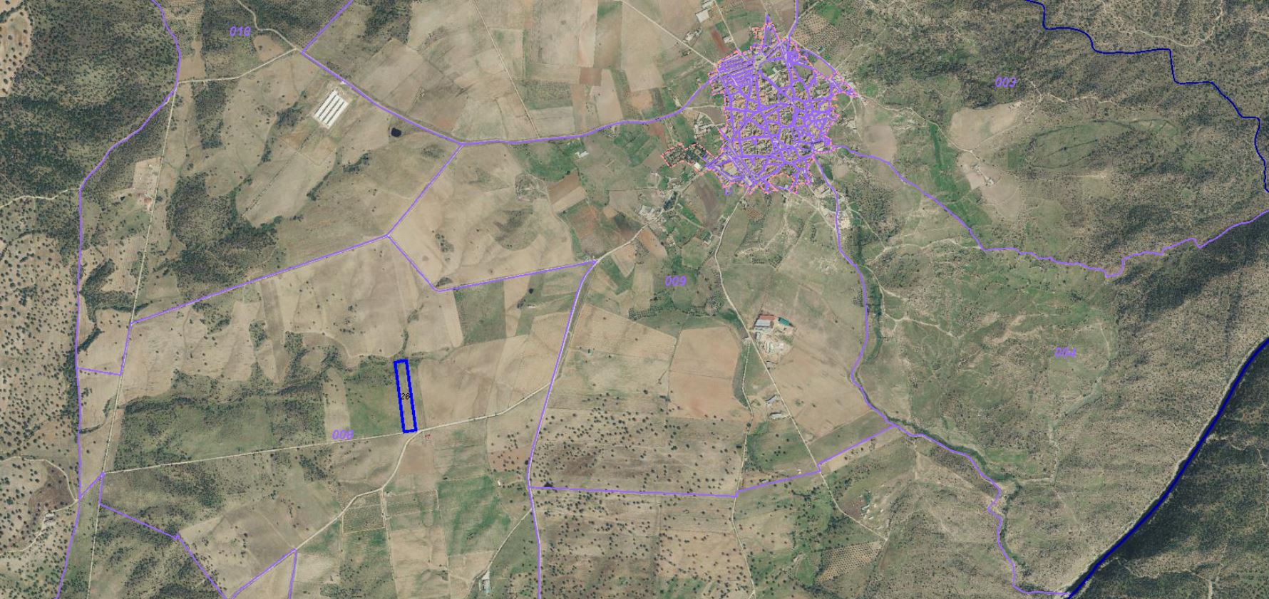 Plano de situación