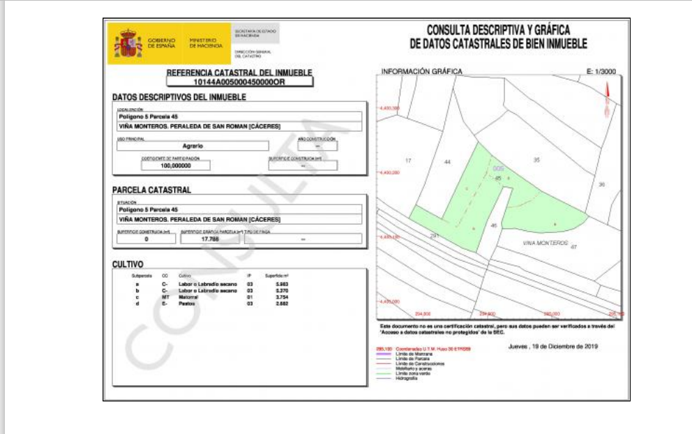 Plano de situación