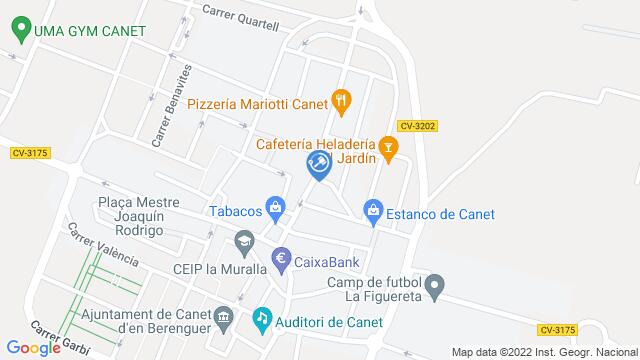 Ubicación de la subastas Subasta de vivienda en CANET D'EN BERENGUER