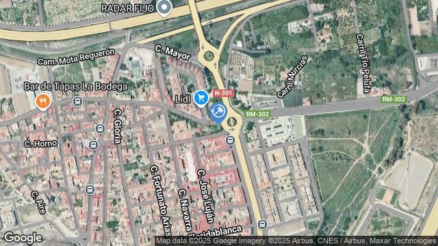 Ubicación de la subastas Subasta de cl de la alberca ( murcia) en MURCIA