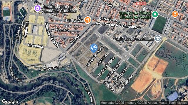 Ubicación de la subastas Subasta de solar en ALCALA DE GUADAIRA