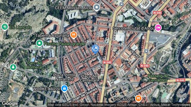 Ubicación de la subastas Subasta de vivienda en ALCOY