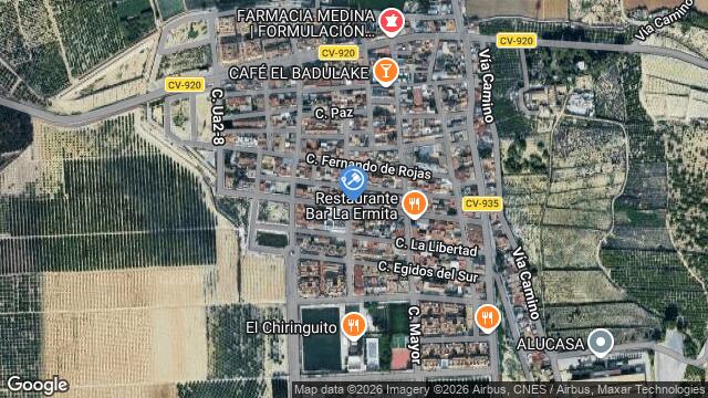 Ubicación de la subastas Subasta de cl azorin ( algorfa) en ALGORFA