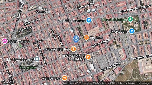 Ubicación de la subastas Subasta de vivienda en PETRER