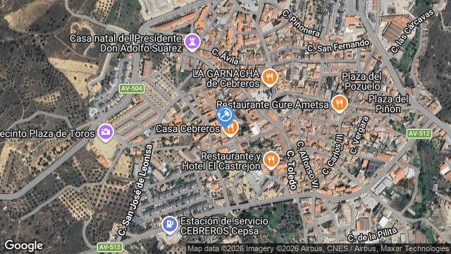 Ubicación de la subastas Subasta de vivienda en CEBREROS