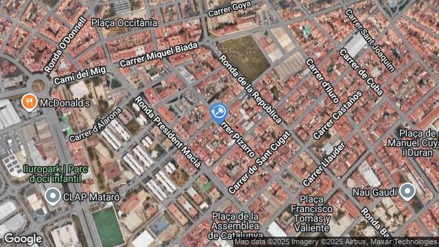 Ubicación de la subastas Subasta de garaje en MATARÓ