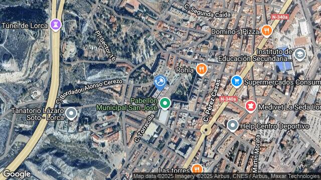 Ubicación de la subastas Subasta de vivienda en Lorca