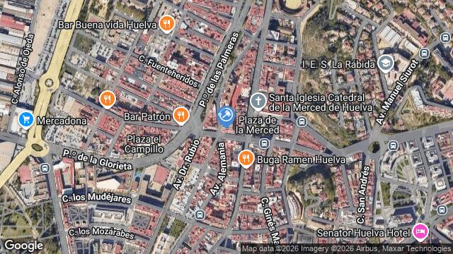 Ubicación de la subastas Subasta de garaje en HUELVA