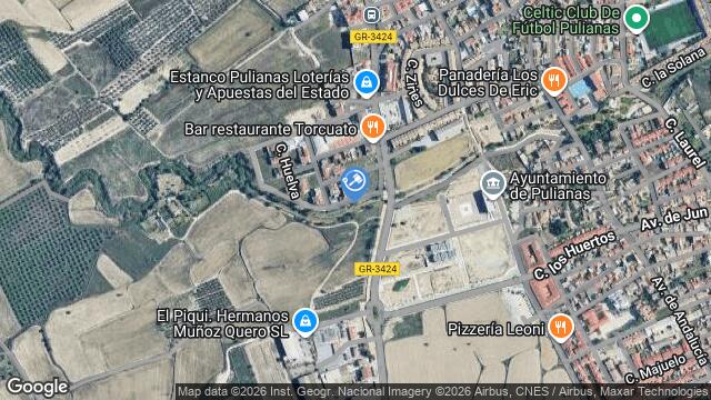 Ubicación de la subastas Subasta de ct granada-vilchez-almeria en Granada