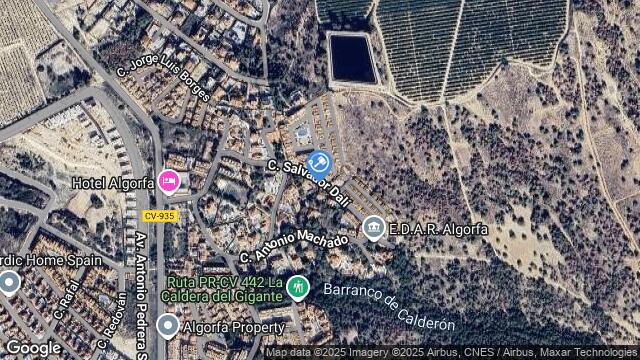 Ubicación de la subastas Subasta de vivienda en ALGORFA