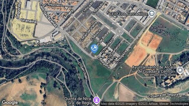 Ubicación de la subastas Subasta de solar en ALCALA DE GUADAIRA