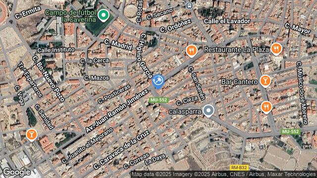 Ubicación de la subastas Subasta de finca rústica en CALASPARRA