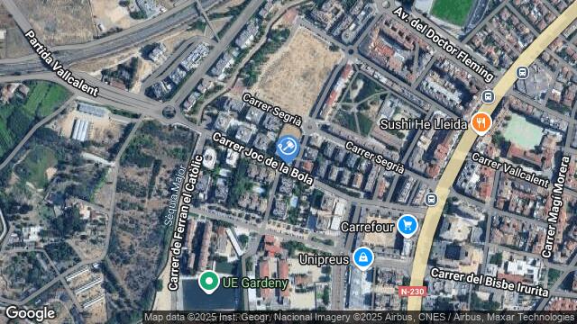Ubicación de la subastas Subasta de vivienda en LLEIDA