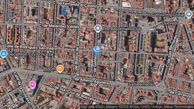 Ubicación de la subastas Subasta de garaje en MADRID