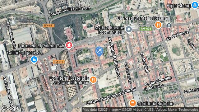 Ubicación de la subastas Subasta de vivienda en Murcia