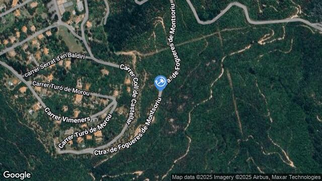 Ubicación de la subastas Subasta de solar en Riells i Viabrea