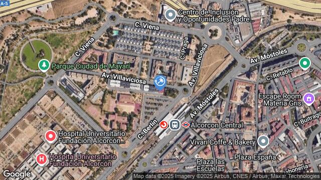 Ubicación de la subastas Subasta de vivienda en ALCORCON