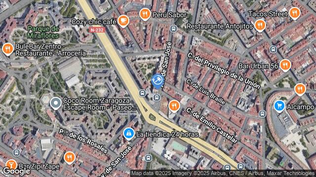 Ubicación de la subastas Subasta de vivienda en ZARAGOZA