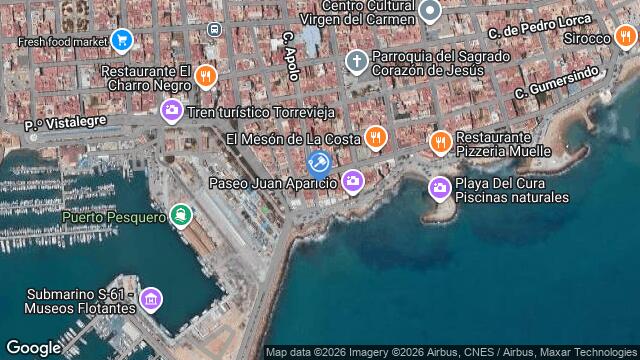 Ubicación de la subastas Subasta de cl apolo ( torrevieja) en TORREVIEJA