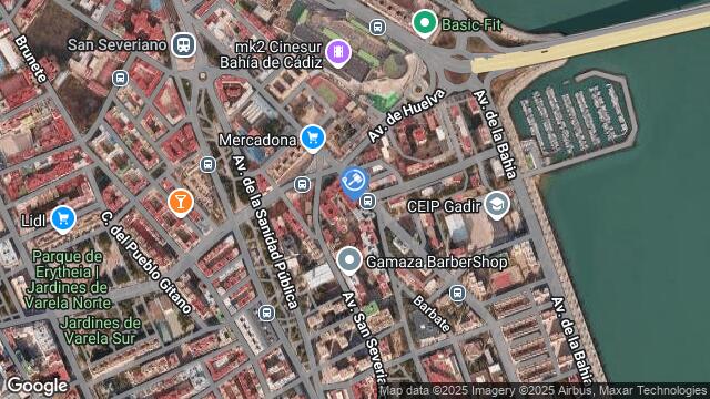 Ubicación de la subastas Subasta de av guadalquivir ( cÁdiz) en CÁDIZ