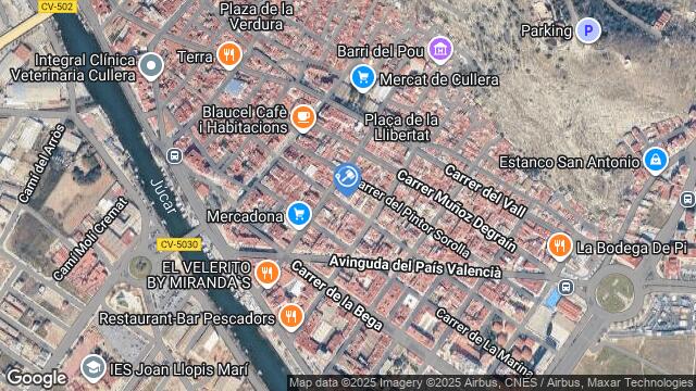 Ubicación de la subastas Subasta de vivienda en CULLERA