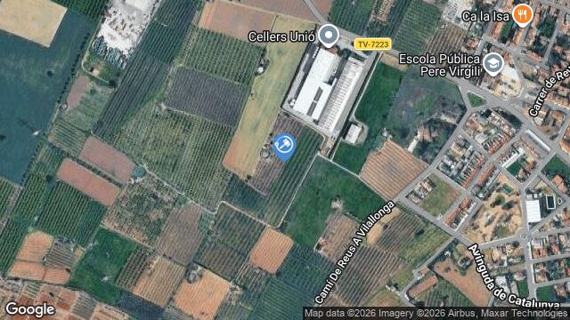 Ubicación de la subastas Subasta de vivienda en Vilallonga del Camp