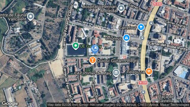 Ubicación de la subastas Subasta de vivienda en Lleida