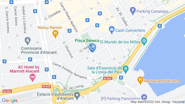 Ubicación de la subastas Subasta de vivienda en Alicante