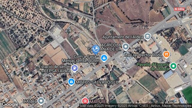 Ubicación de la subastas Subasta de vivienda en L'ALDEA