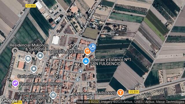 Ubicación de la subastas Subasta de vivienda en San Fulgencio