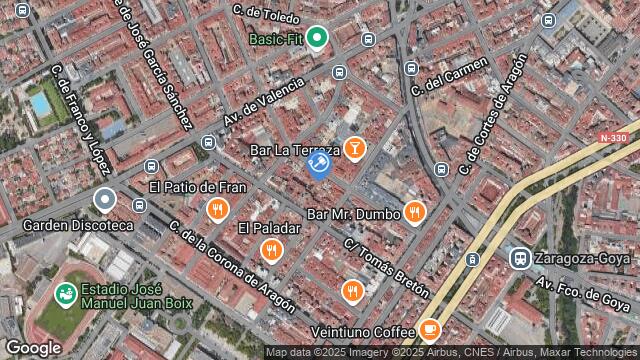 Ubicación de la subastas Subasta de vivienda en ZARAGOZA
