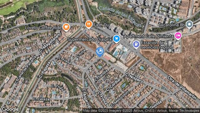 Ubicación de la subastas Subasta de zz los dolses en Alicante