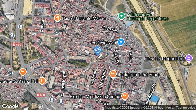 Ubicación de la subastas Subasta de trastero en CAMAS