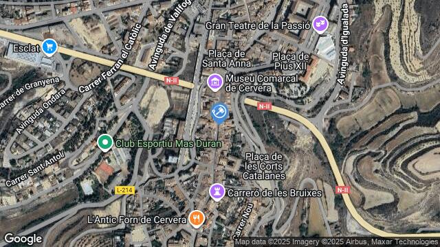 Ubicación de la subastas Subasta de vivienda en Cervera