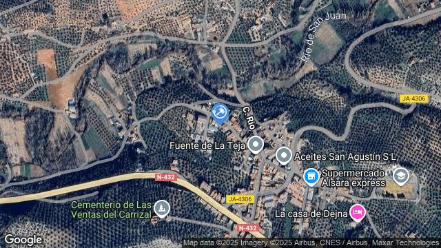 Ubicación de la subastas Subasta de vivienda en CASTILLO DE LOCUBIN