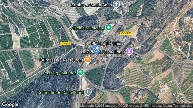 Ubicación de la subastas Subasta de partida fiter  ( castellonet - valencia) en VALENCIA