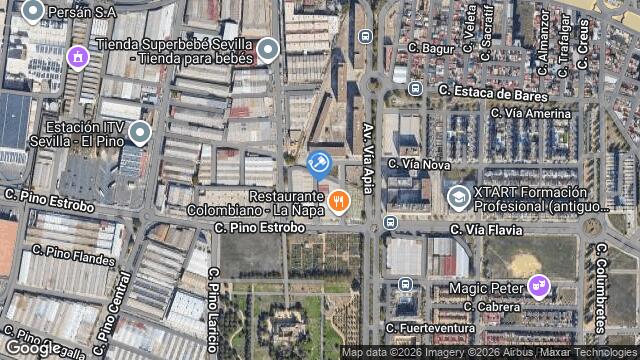 Ubicación de la subastas Subasta de cl pino carrasqueÑo ( sevilla) en SEVILLA
