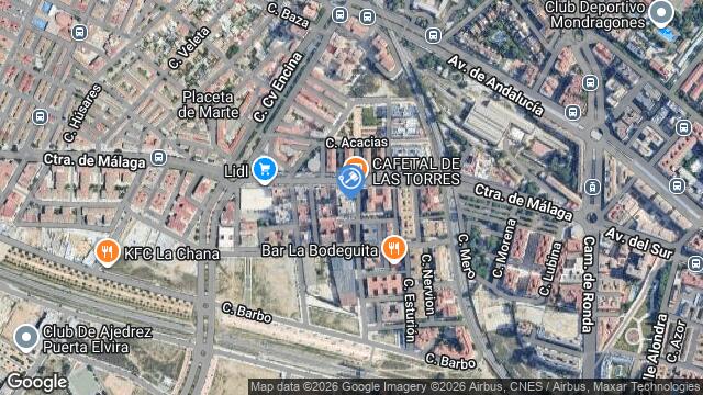 Ubicación de la subastas Subasta de vivienda en GRANADA