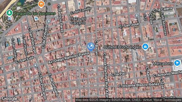 Ubicación de la subastas Subasta de garaje en Torrevieja