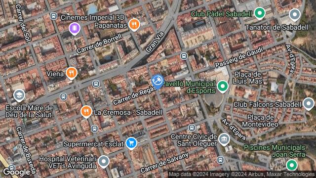 Ubicación de la subastas Subasta de garaje en SABADELL