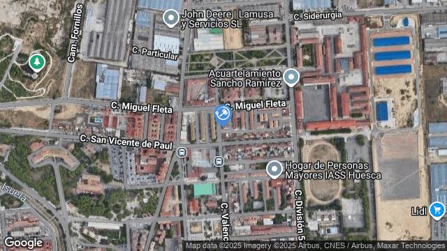 Ubicación de la subastas Subasta de vivienda en HUESCA