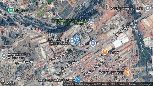 Ubicación de la subastas Subasta de cl proyecto ( alcÚdia de crespins, l') en ALCÚDIA DE CRESPINS, L'