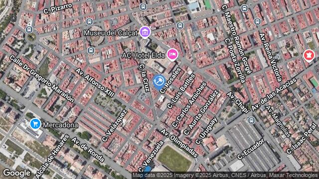 Ubicación de la subastas Subasta de local comercial en Elda
