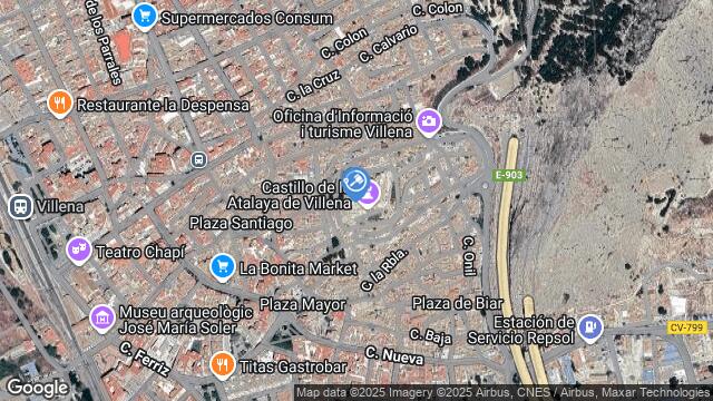 Ubicación de la subastas Subasta de local comercial en VILLENA