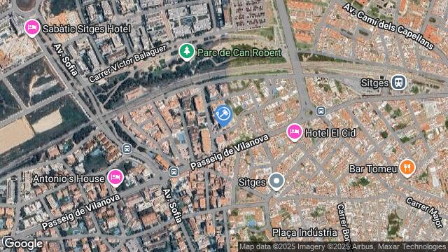 Ubicación de la subastas Subasta de local comercial en SITGES