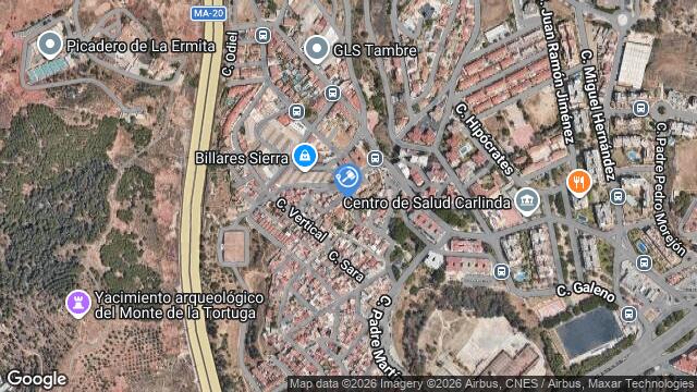 Ubicación de la subastas Subasta de vivienda en MÁLAGA